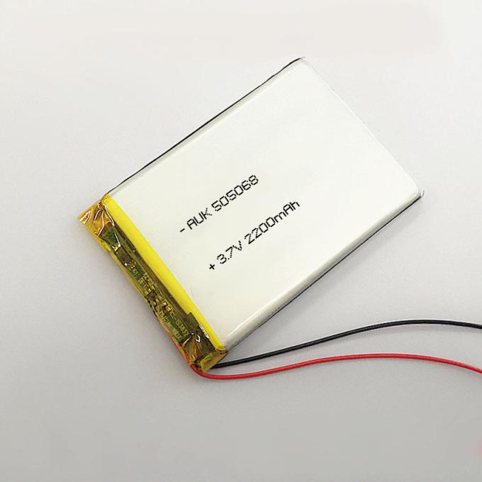 GPS 3.7V 2200mAh Small LiPo Battery Rechargeable Lithium Battery 0