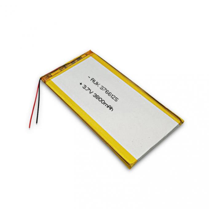 Rechargeable Ultra Thin LiPo Battery 3800mAh 3.7V LiPo Lithium Polymer 0