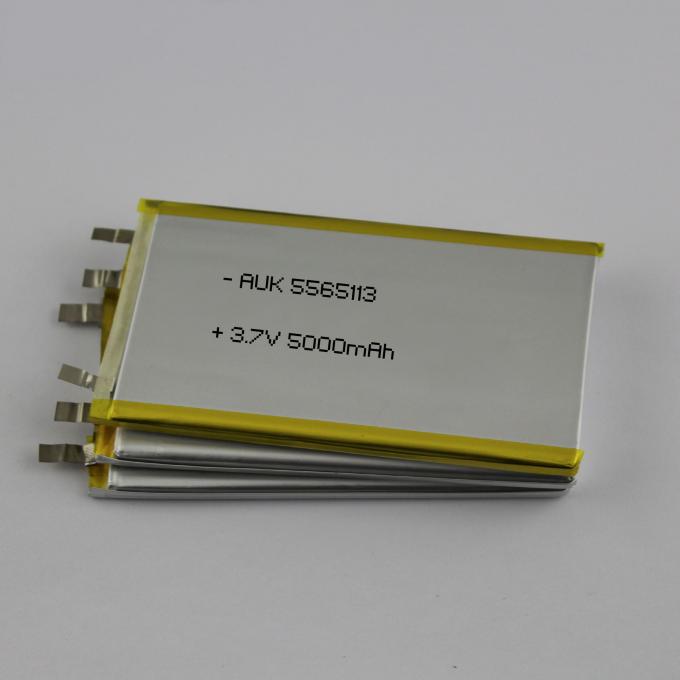 Powered Ultra Thin LiPo Battery Short Protection LiPo 3.7V 5000mAh 0