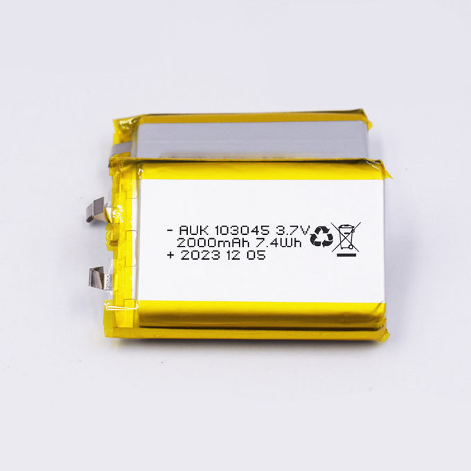 Ultra Thin Li Ion Polymer 3.7v 1800mah Lipo Battery Rechargeable 1