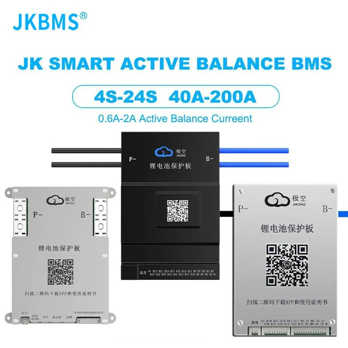ANT BMS 8S-22S 8S 16S 240A 130A 40A 180A 36V 24V 48V Bluetooth Support APP Battery Management System 3