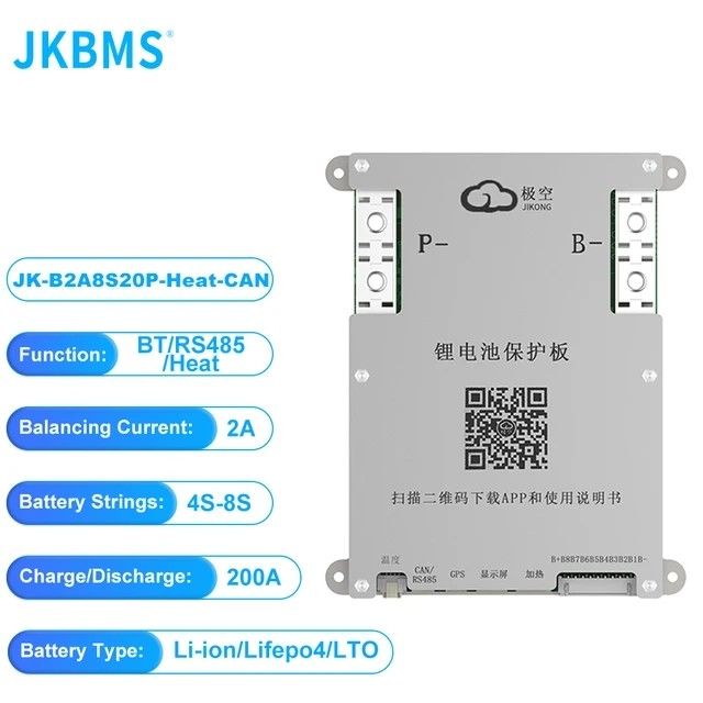 ANT BMS 8S-22S 8S 16S 240A 130A 40A 180A 36V 24V 48V Bluetooth Support APP Battery Management System 2