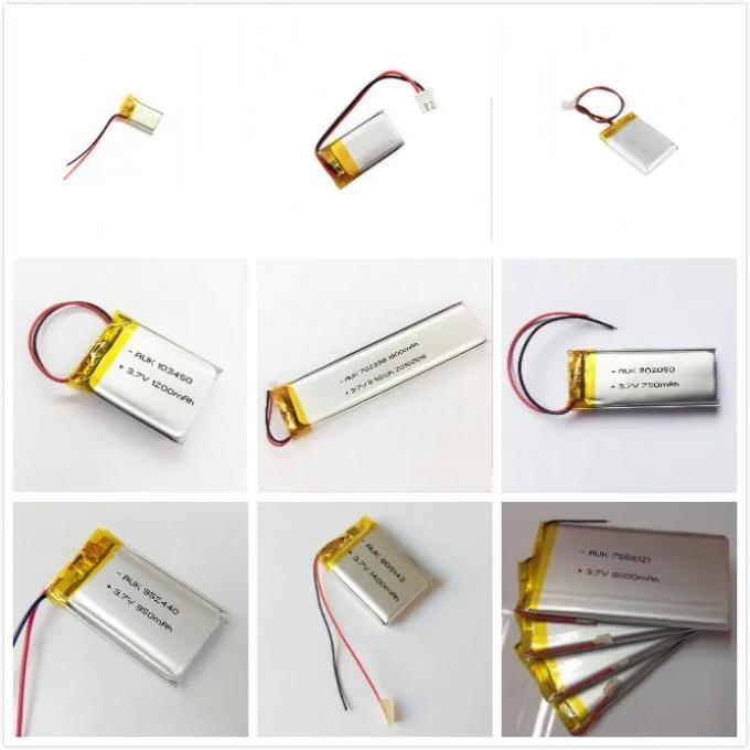 4g 3.7v 50mah Small LiPo Battery Overcharge Protection Rechargeable