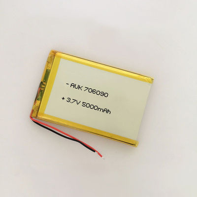 Rechargeable Small Polymer Battery 5000mAh 3.7V 706090 Battery