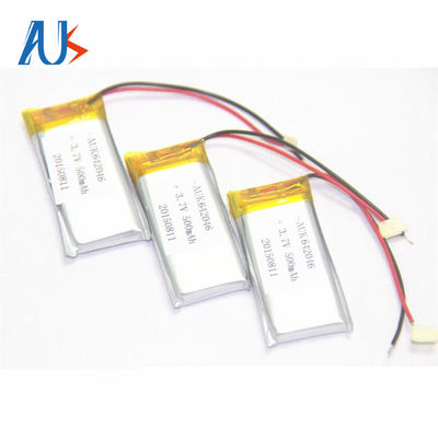 1S1P LiPo Pouch Battery 642046 3.7V 500mAh LiPo Battery Customize