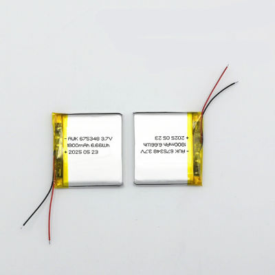 675348 3.7V 1800mAh 6.66Wh Lipo Battery Lithium Polymer Battery 4.2V ...